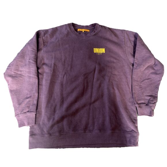 UNION STEPPERS x Kendrick Lamar - Purple crewneck - New, size XXL - Picture 2 of 6